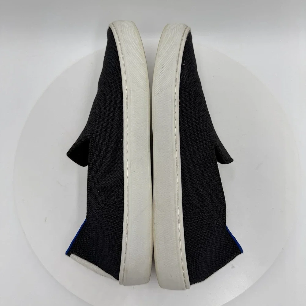 Rothy's The‎ Original Women's 8 The City Flat Sneaker Loafer Black Casual Shoes
